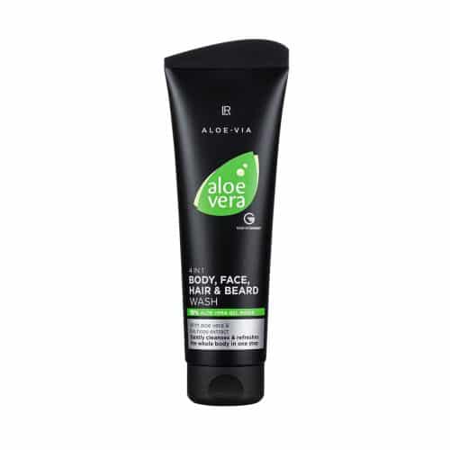 Aloe-vera shampoo lichaam, gezicht, haar & baard